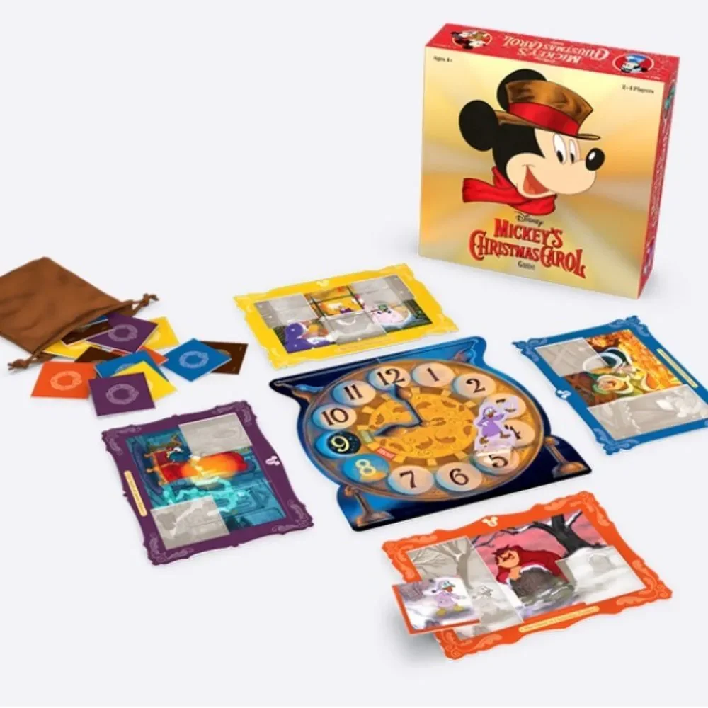 Funko New Disney Mickey's Christmas Carol Game Ages 4+ Mickey Mouse Holiday